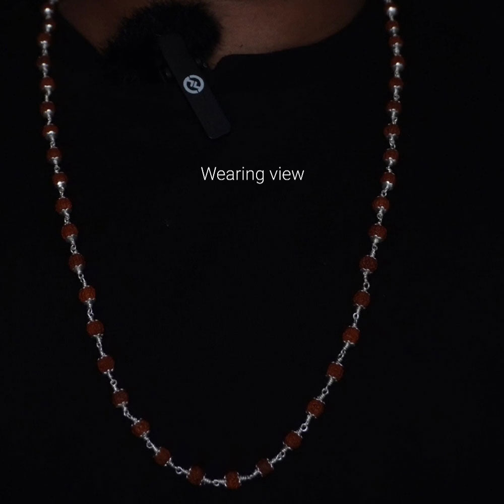 Rudhraksham Malai 6mm 54 Beads with cap