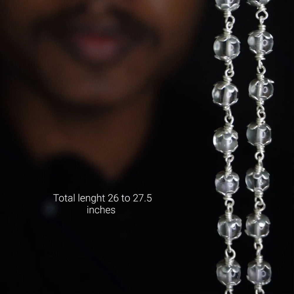 Spadigam Malai 6mm 54 Beads with cap