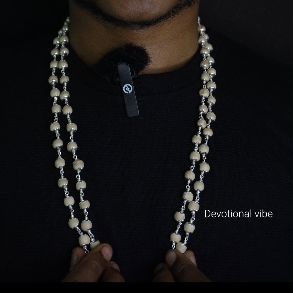 Thulasi Malai 6mm 108 Beads with cap
