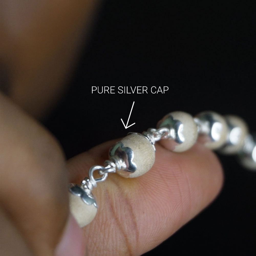 Thulasi Malai 6mm 54 Beads with cap