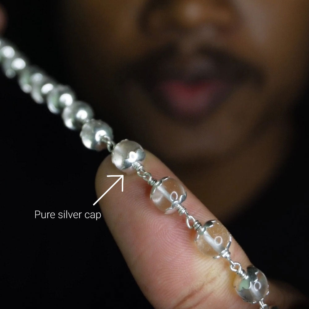 Spadigam Malai 8mm 54 Beads with cap