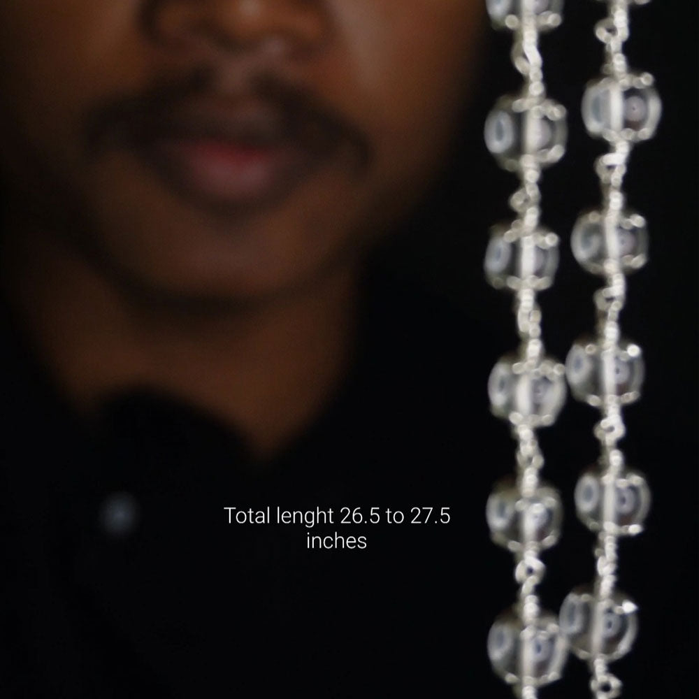 Spadigam Malai 8mm 54 Beads with cap