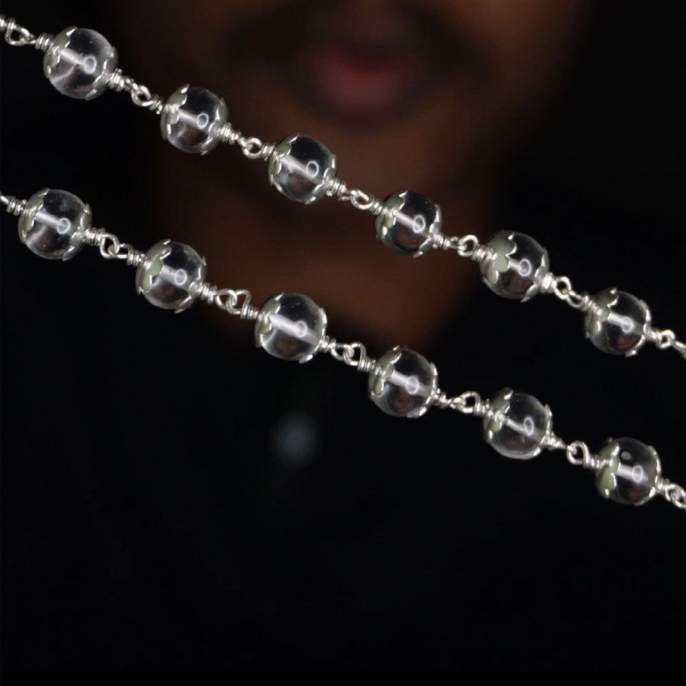 Spadigam Malai 8mm 54 Beads with cap