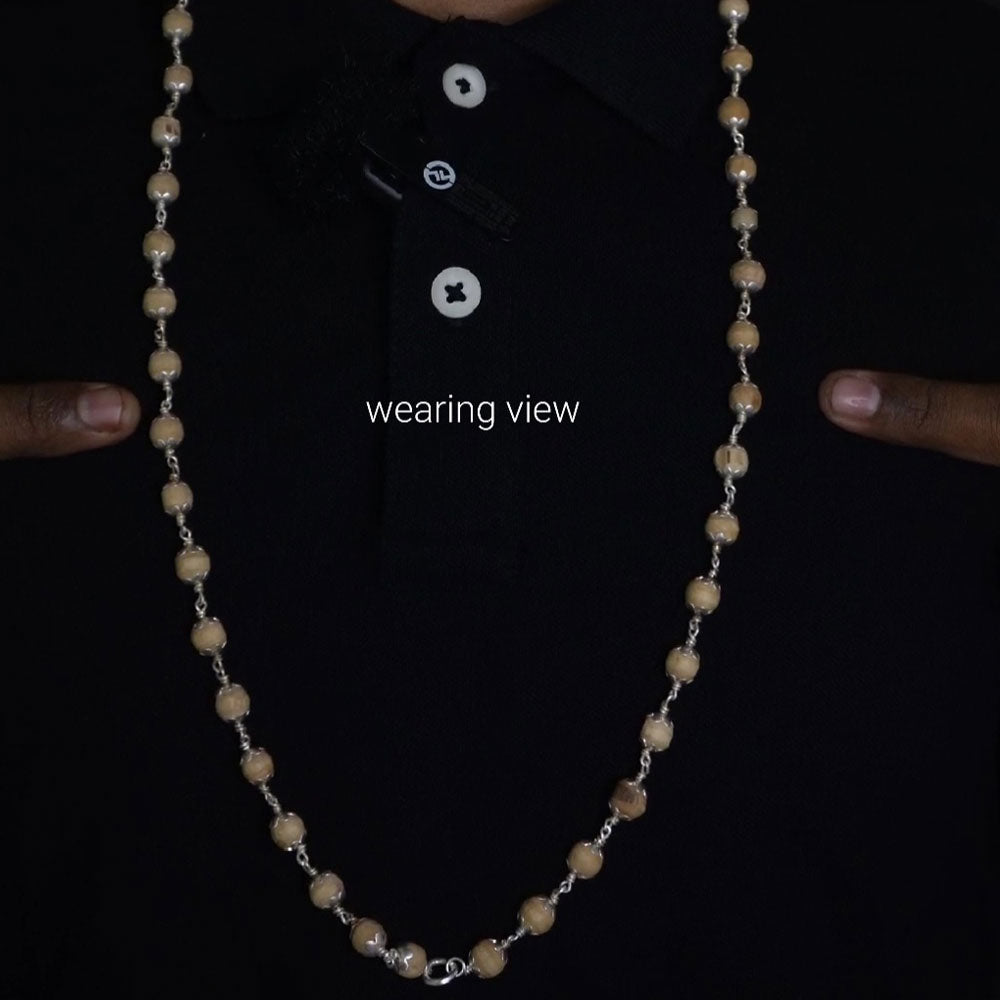 Thulasi Malai 8mm 54 Beads with cap
