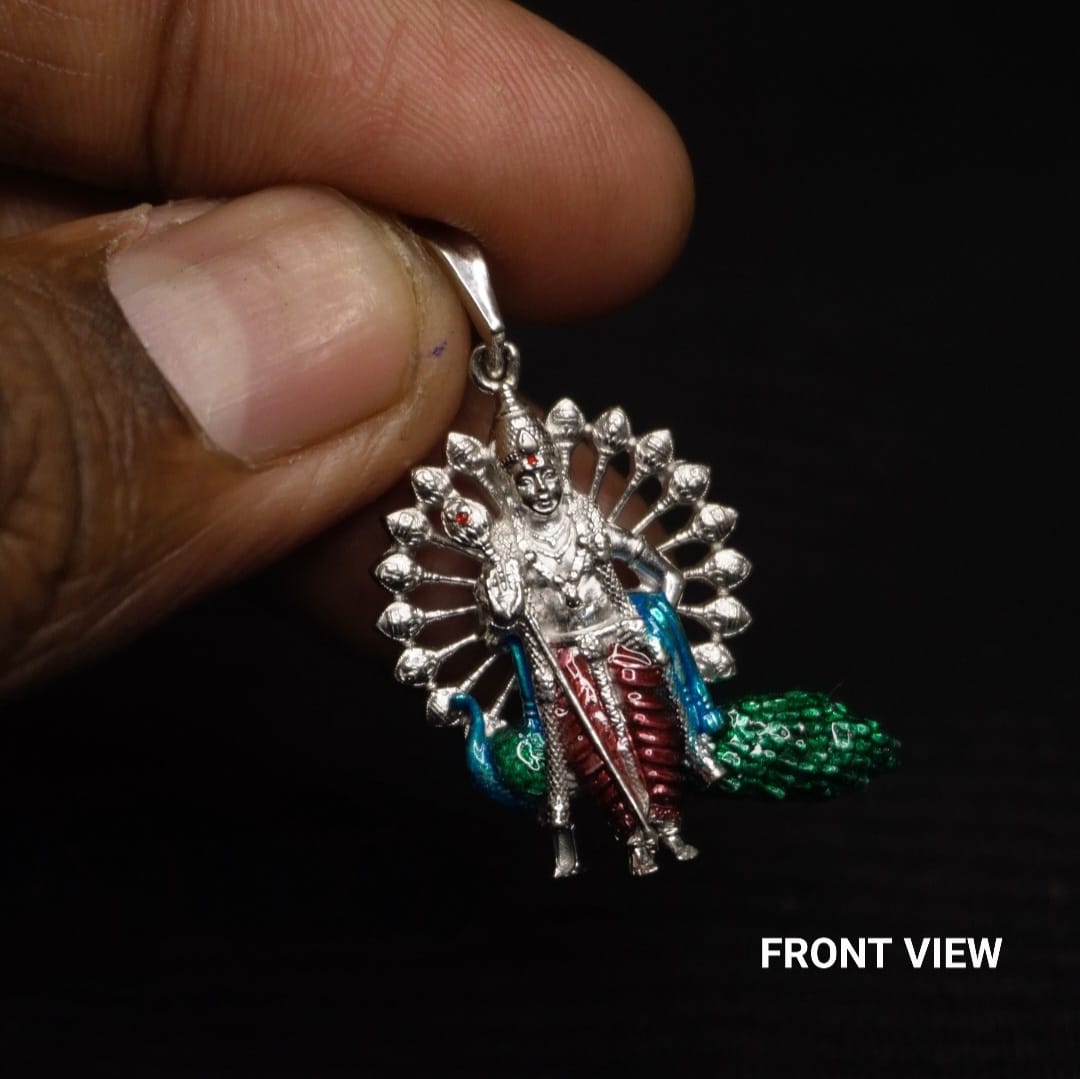 Peacock Murugan Pendant