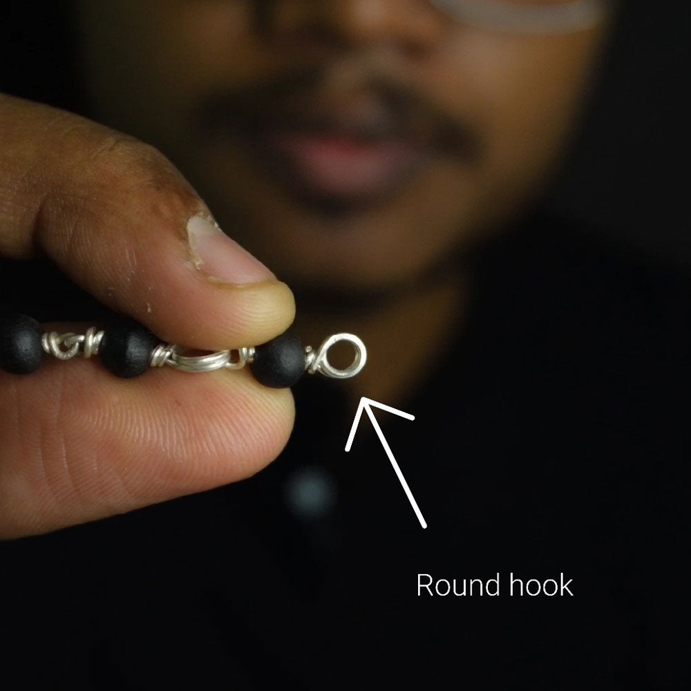 karungali bracelet 6mm without cap