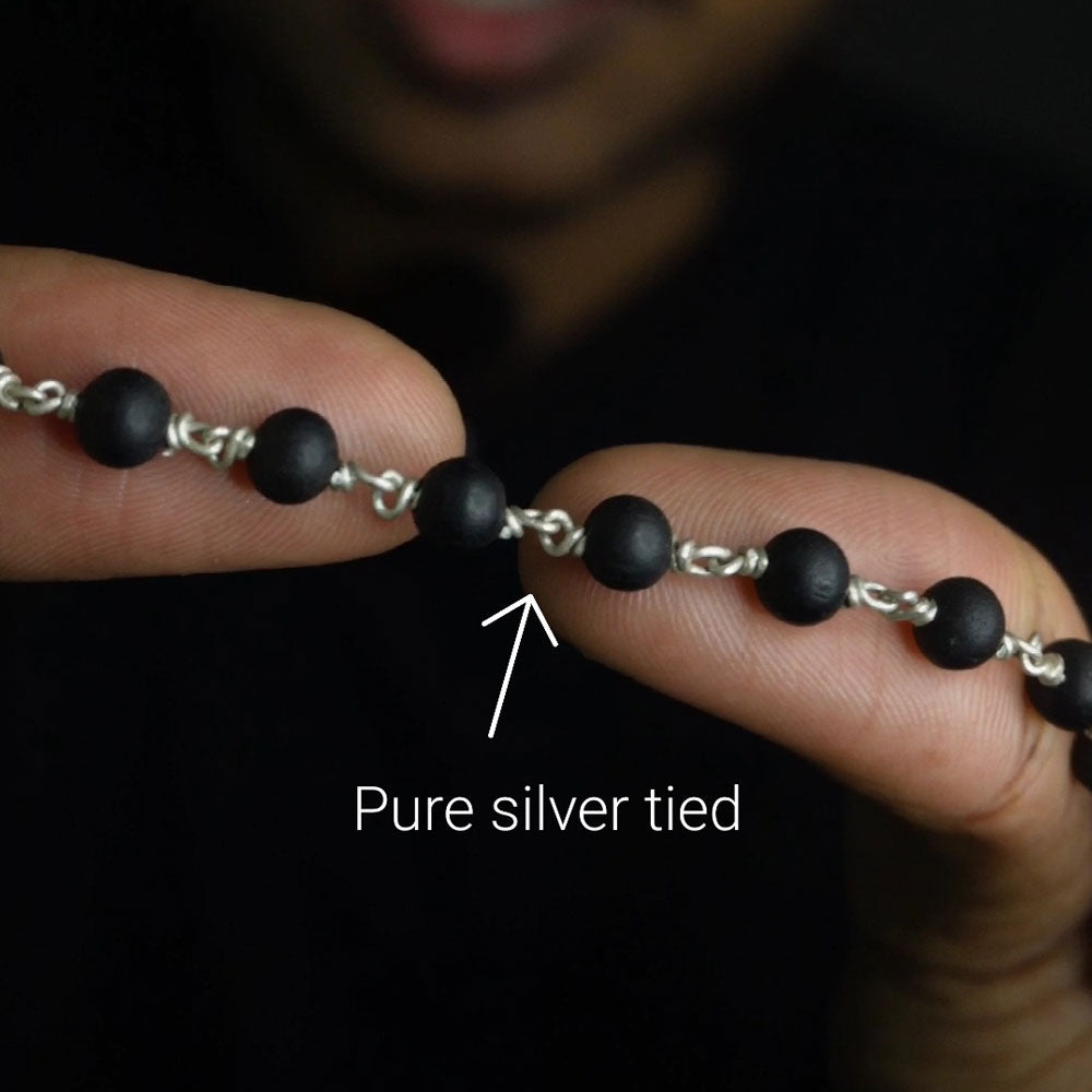 karungali bracelet 6mm without cap