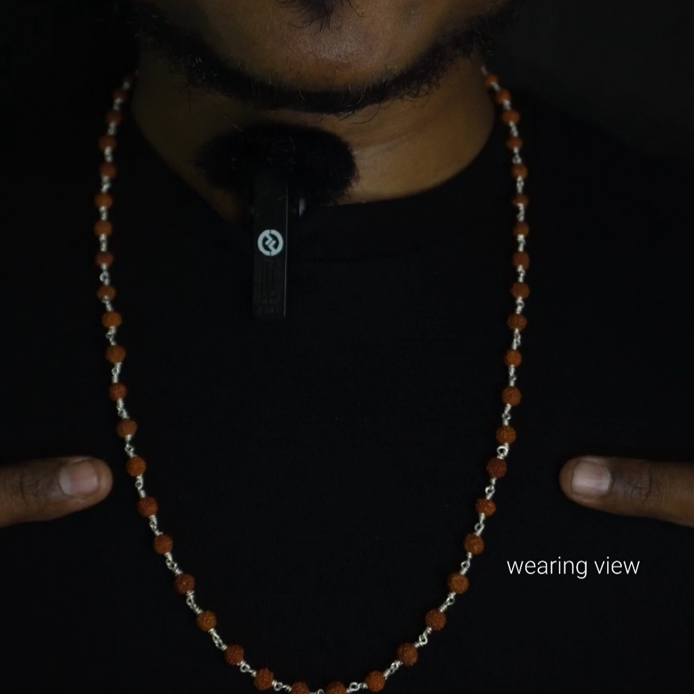 Rudhraksham Malai 6mm 54 Beads without cap