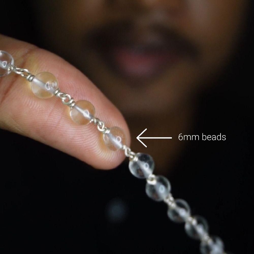 Spadigam Malai 6mm 54 Beads without cap