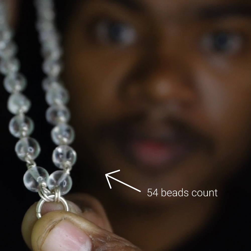 Spadigam Malai 6mm 54 Beads without cap