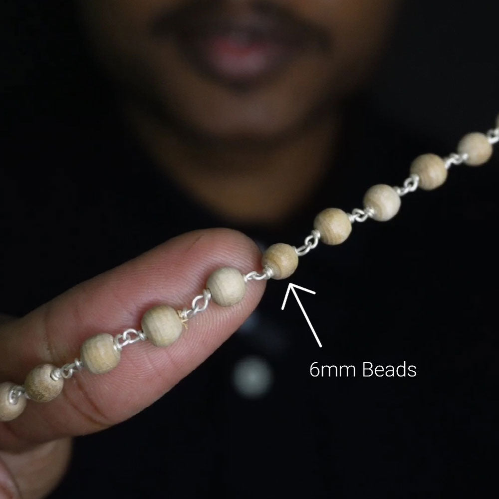 Thulasi Malai 6mm 54 Beads without cap