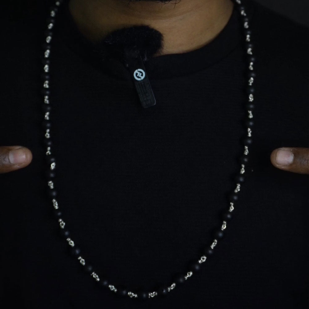 Karungali malai 8mm 54 beads without cap