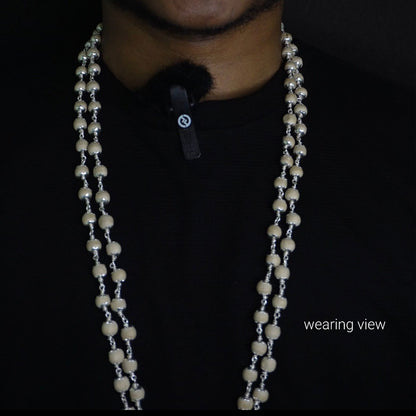 Thulasi Malai 6mm 108 Beads with cap