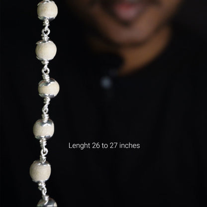 Thulasi Malai 6mm  54 Beads with cap