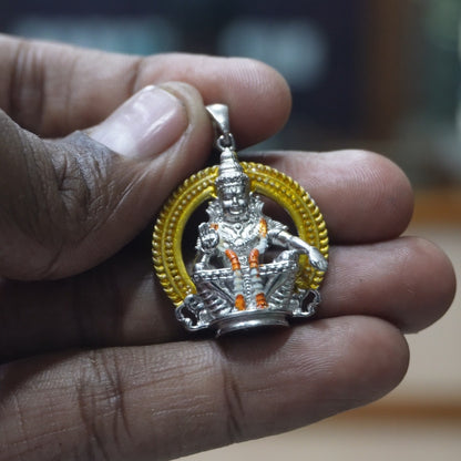 Ayyapan dollar with thiruvachi