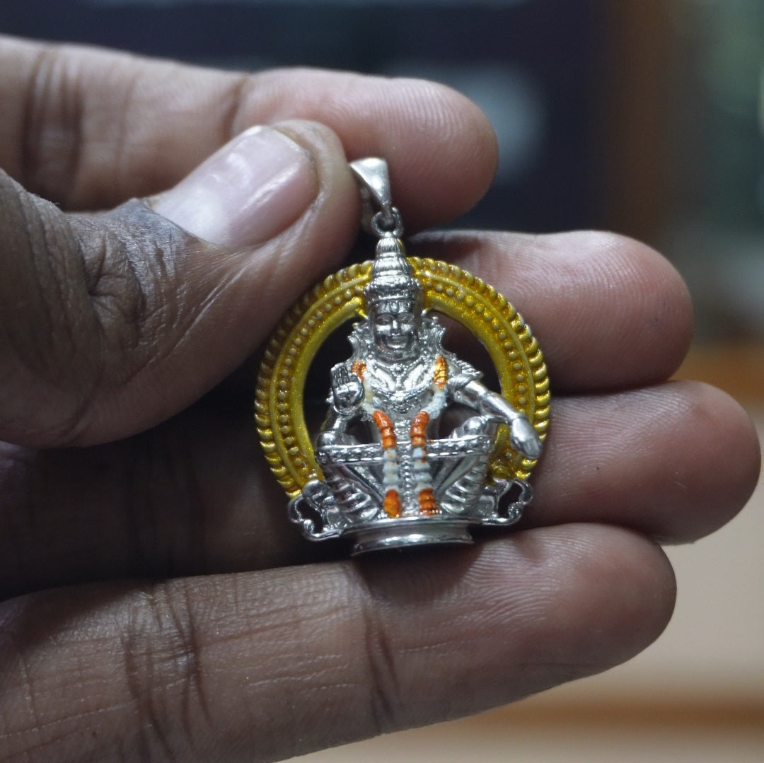 Ayyapan dollar with thiruvachi