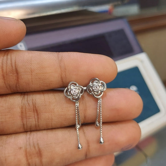 Rose with Tokyo chain stud