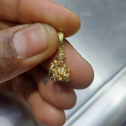Murugan antique gold polish finish