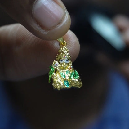 Murugan blue Enameled dollar
