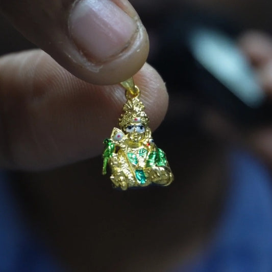 Murugan blue Enameled dollar