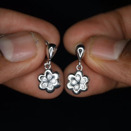 Flower pattern drops