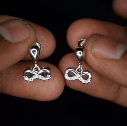 Infinity drops with micro stones