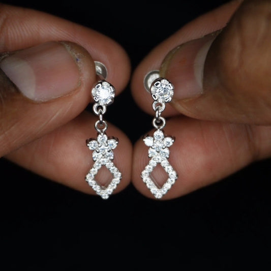 Dimond shape drops with micro stones