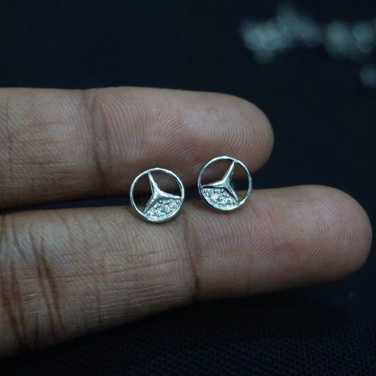 Benz logo studs