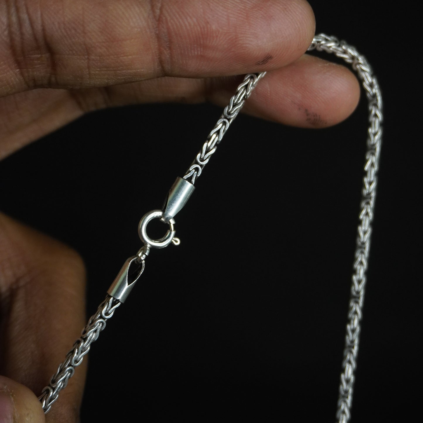Oxidized king chain 24 inches