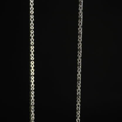 Oxidized king chain 24 inches
