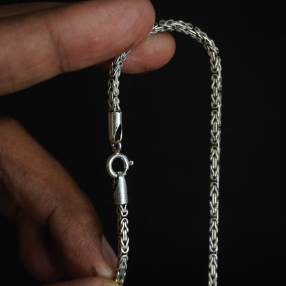 Oxidized king chain 24 inches