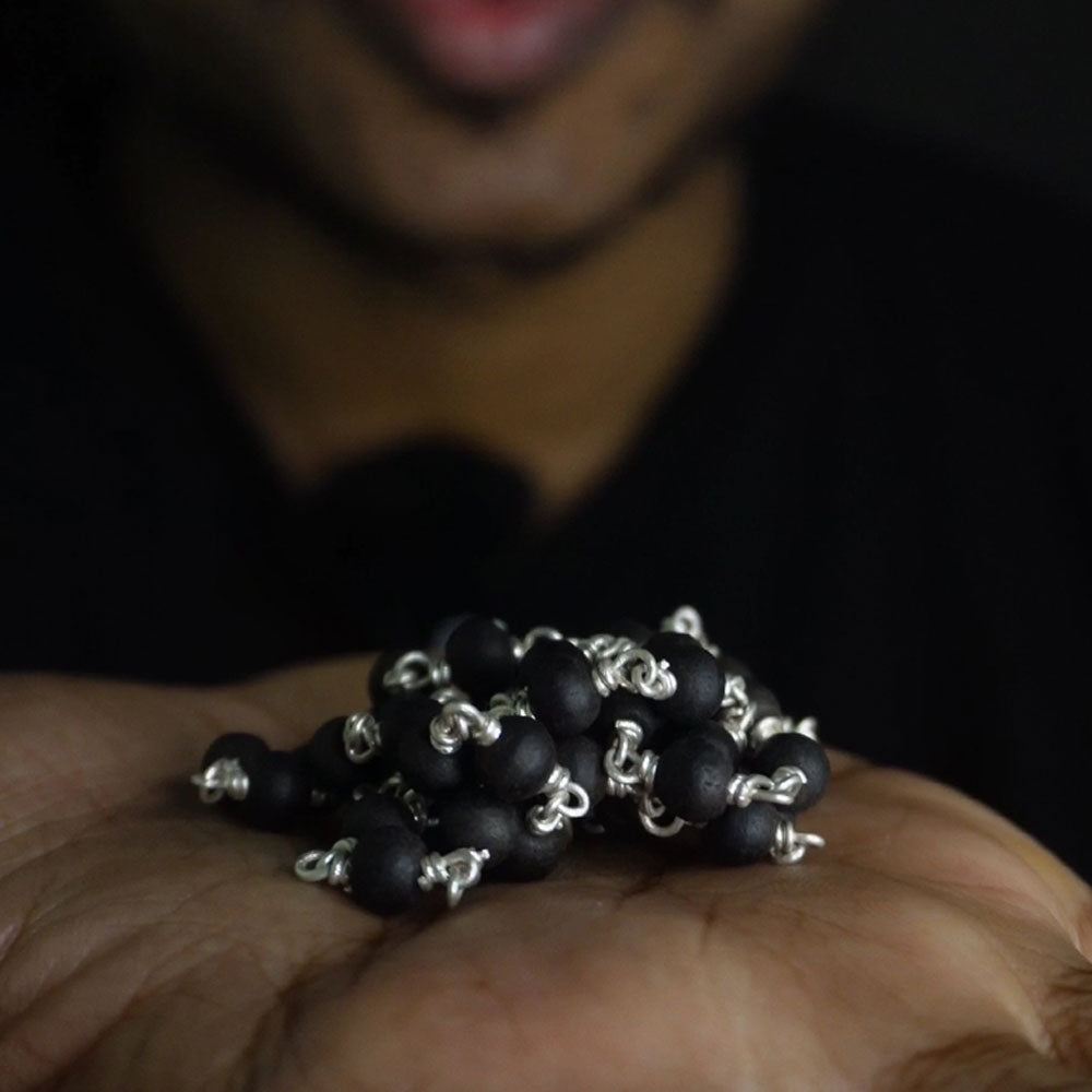 karungali malai 6mm 54 beads without cap